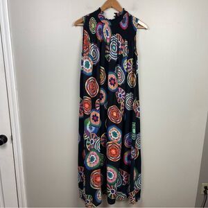 TOV Los Angeles Colorful Medallion Maxi Boho Dress Size 38 (XL 14/16)